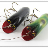 P&K Frog & Black Shadow Wave Bright Eyes Pair