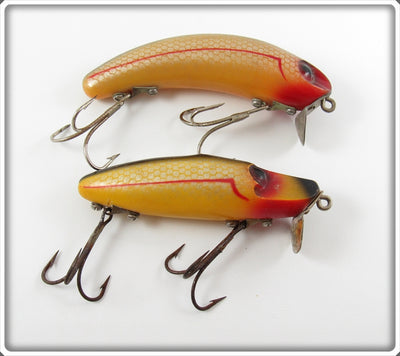 Vintage Wright & McGill Hi Jacker & Miracle Minnow Lure Pair