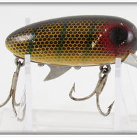 Vintage Clark's Perch Scale Dent Eye Water Scout Lure 