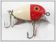 Vintage Clark's White Red Head Little Eddie Lure