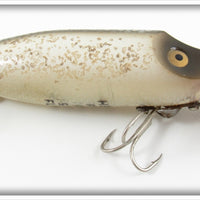 Vintage Heddon Silver Flitter River Runt Lure