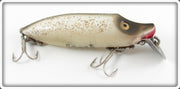 Vintage Heddon Silver Flitter River Runt Lure