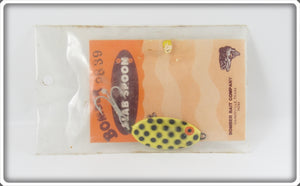 Vintage Bomber Yellow & Black Slab Spoon Lure In Package