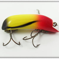 Vintage P&K Yellow Shadow Wave Bright Eyes Lure 