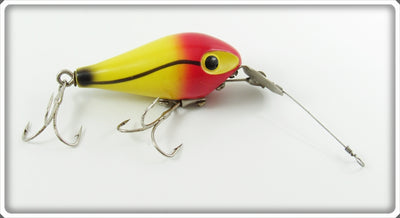 Vintage P&K Yellow Spot Tail Amazin Maizie Lure