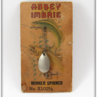 Vintage Abbey & Imbrie Winner Spinner On Card