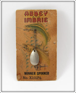 Vintage Abbey & Imbrie Winner Spinner On Card