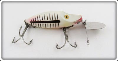 Heddon Pearl & Black Shore Minnow Go Deeper River Runt D9010 XPLB