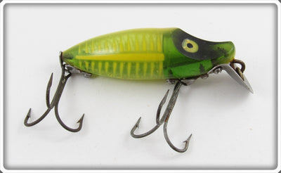 Heddon Spook Ray Green Body Yellow Shore River Runt Spook Sinker SR-XGY