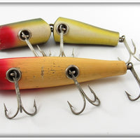 Creek Chub Frog & Blended Red Head White Darter Pair