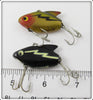 Heddon Perch & Black White Lightning Sonic Pair