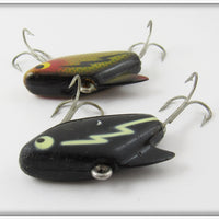 Heddon Perch & Black White Lightning Sonic Pair