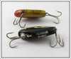 Heddon Perch & Black White Lightning Sonic Pair