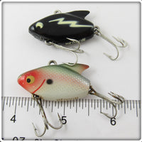 Heddon Shad & Black White Lightning Sonic Pair