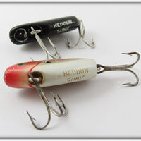 Heddon Shad & Black White Lightning Sonic Pair