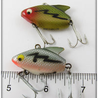 Heddon Shad & Perch Black Lightning Sonic Pair