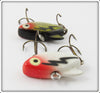 Heddon White Red Head & Perch Ultra Sonic Pair