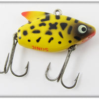 Vintage Heddon Yellow Coachdog Sonic Lure