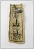Vintage Antique W Bartlett & Sons Trout Size Archer Spinner Lure On Card