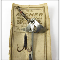 W Bartlett & Sons Trout Size Archer Spinner On Card