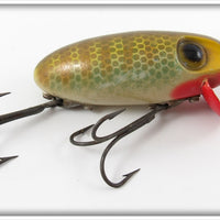 Vintage Wright & McGill Gold Scale Bug A Boo Lure