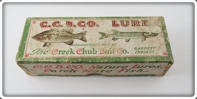 Vintage Creek Chub Box For Frog Concave Belly Midget Darter 8019CB
