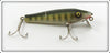 Vintage Paw Paw Green Striped Pikie Lure
