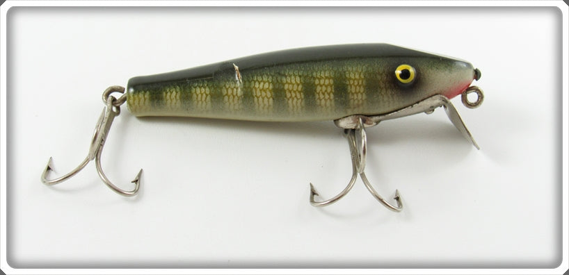 Vintage Paw Paw Green Striped Pikie Lure