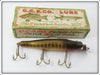 Vintage Creek Chub Pikie Scale Pikie Lure In Correct Box 700