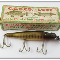 Vintage Creek Chub Pikie Scale Pikie Lure In Correct Box 700