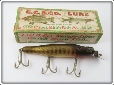 Vintage Creek Chub Pikie Scale Pikie Lure In Correct Box 700