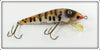 Vintage Heddon Orange & Black Tiger Lure