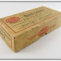 South Bend Red Head White Babe Oreno Empty Intro Box