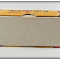 South Bend Red Arrowhead White Body Pike Oreno Empty Box