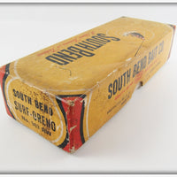 South Bend Red Arrowhead White Body Surf Oreno Empty Box