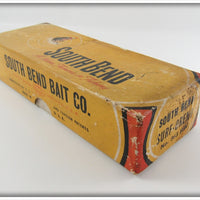 South Bend Red Arrowhead White Body Surf Oreno Empty Box