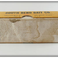 South Bend Red Arrowhead White Body Surf Oreno Empty Box