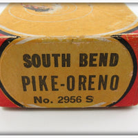 South Bend Silver Speckle Pike Oreno Empty Box