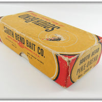 South Bend Silver Speckle Pike Oreno Empty Box