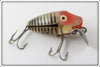 Vintage Heddon Silver Shore Midgit Digit Lure