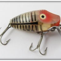 Vintage Heddon Silver Shore Midgit Digit Lure