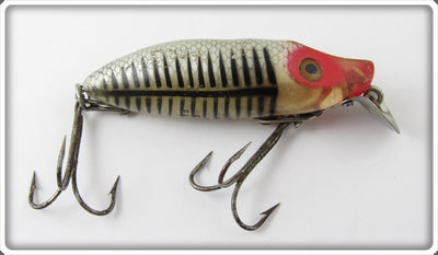 Heddon Early Two Piece Hardware Silver Shore River Runt Spook Floater