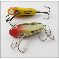 Heddon Yellow Black Lightning & Perch Sonic Pair