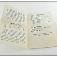 Reck's Tackle Co Yellow & Black Cinch In Box