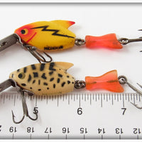 Heddon Yellow & Coachdog Firetail Sonic Pair