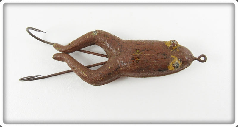 Vintage Pflueger Fisherman Repainted Conrad Frog Lure For Sale