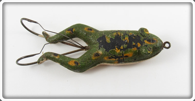 Vintage Pflueger Green Conrad Frog Lure For Sale | Lure Lagoon Vintage Pflueger Green Conrad Frog Lure For Sale | Lure Lagoon
