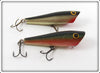 Vintage Hollenbach Black Back Plunker Lure Pair 