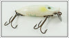 Vintage Heddon Blue Pearl River Runt Lure