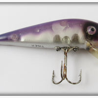 Vintage Heddon Purple Tiger Lure 1020 PL